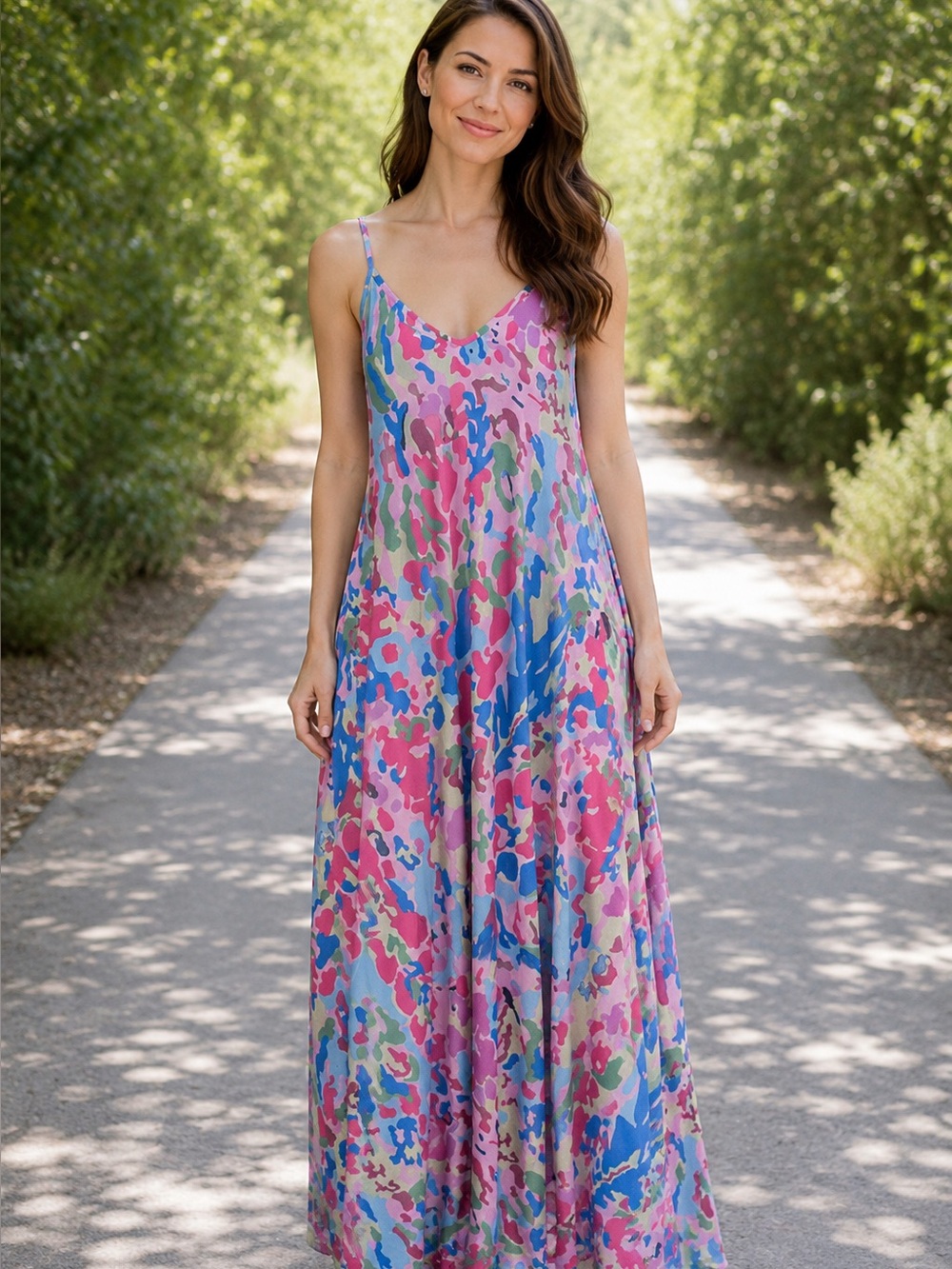 Shein maxi dress, 14